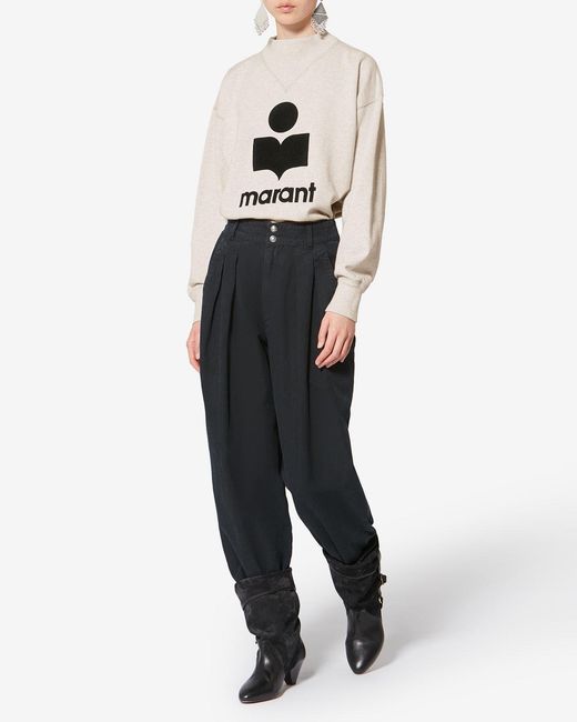 Isabel Marant White Moby Sweatshirt