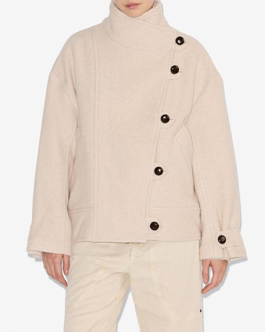 Isabel Marant Natural Hanis Coat