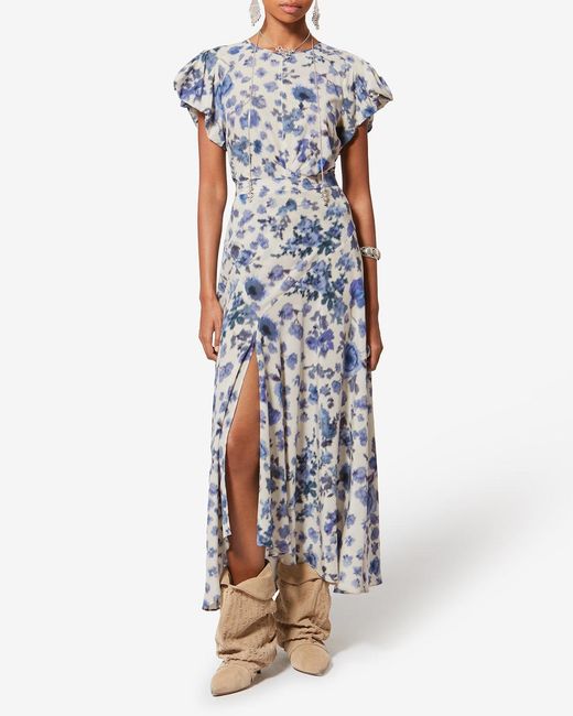 Isabel Marant Blue Tullya Top