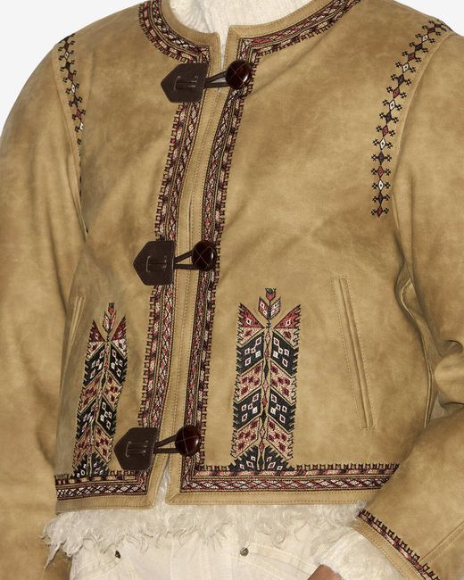 Isabel Marant Brown Cely Jacket