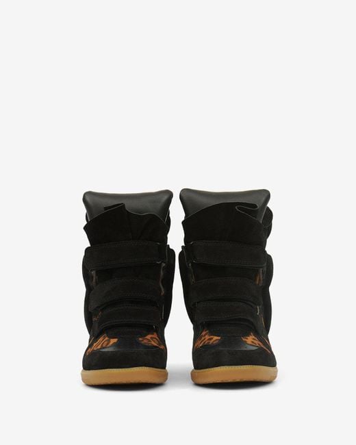 Isabel Marant Black Bekett Sneakers