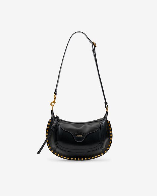 Isabel Marant Black Oskan Moon Pocket Bag