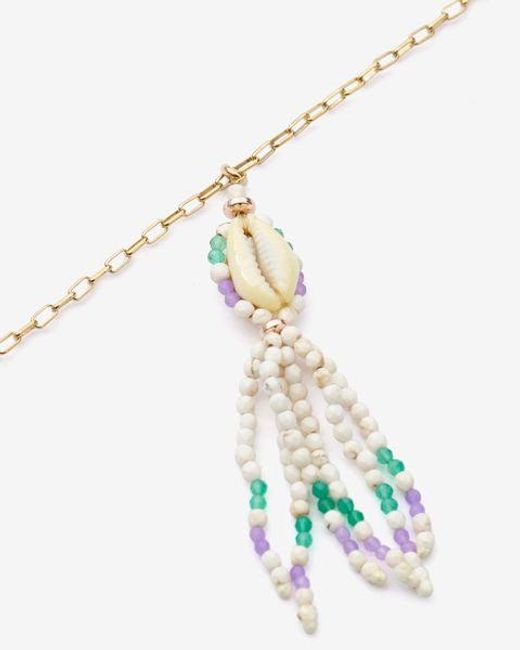 Isabel Marant White Malebo Necklace