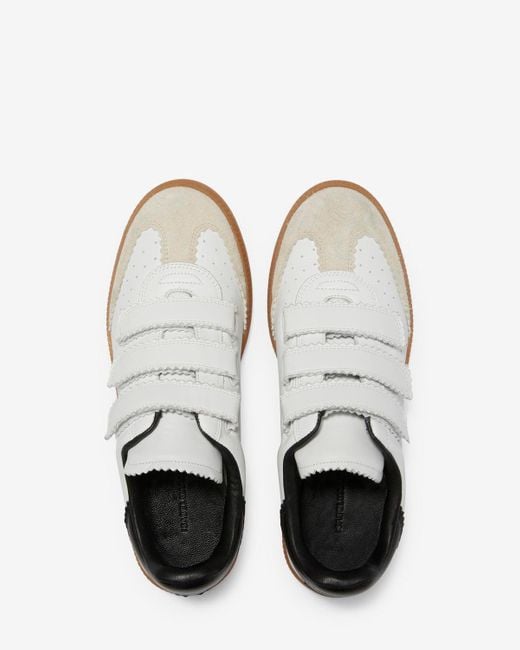 Isabel Marant White Bethy Sneakers for men