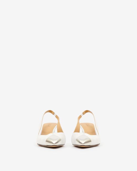 Isabel Marant White Elina Pumps