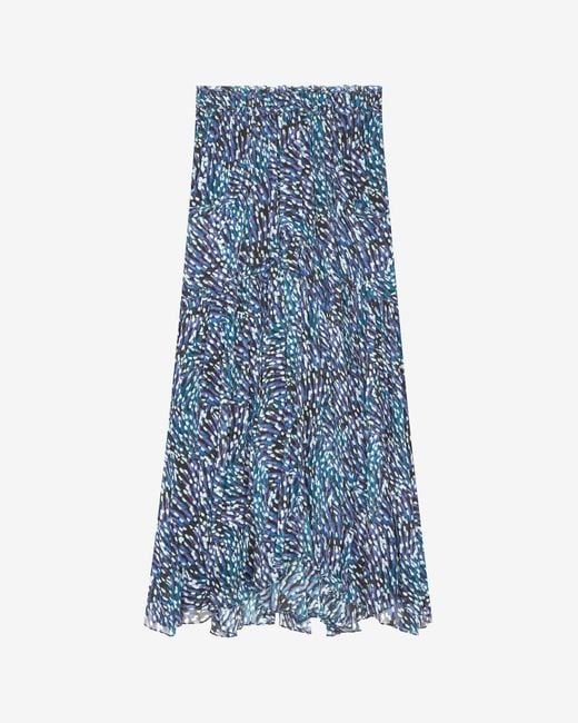 Isabel Marant Blue Veronique Skirt