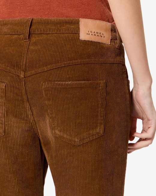 Isabel Marant Brown Ruthie Pants