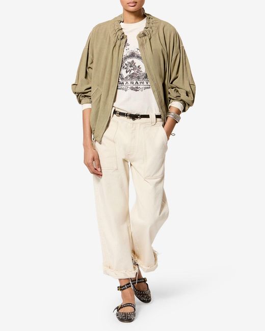Isabel Marant Natural Plume Jacket