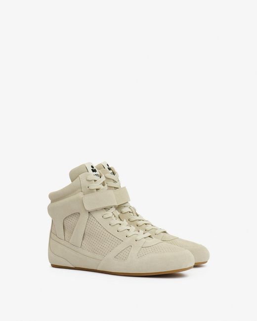 Isabel Marant White Sennyh High Sneakers for men