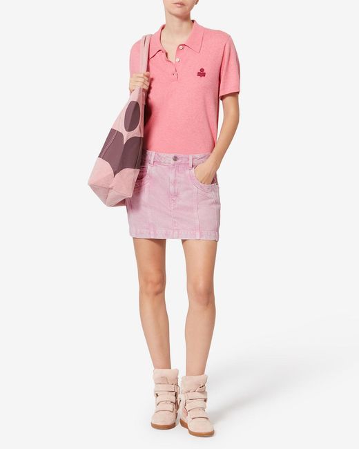 Isabel Marant Pink Juana Skirt