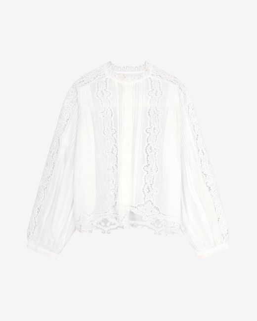 Isabel Marant White Kubra Top