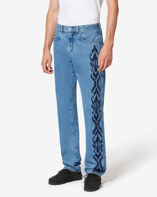 Isabel Marant Blue Lewys Pants for men