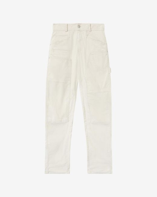 Isabel Marant White Lois Pants
