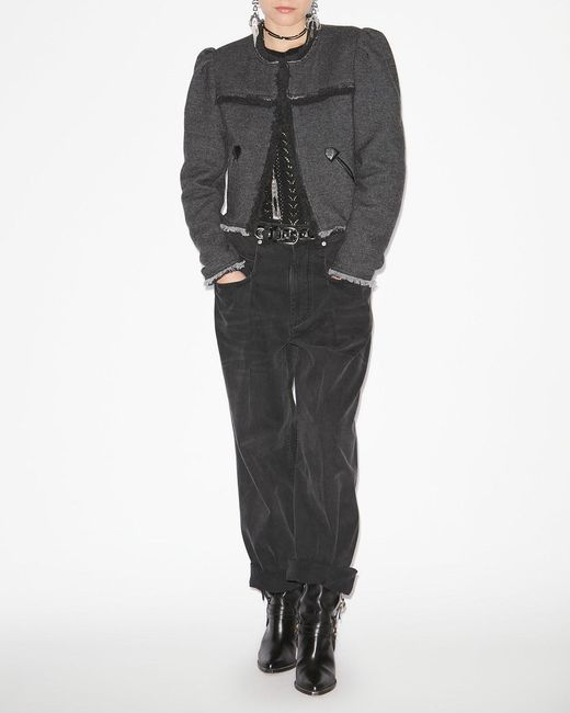 Isabel Marant Gray Delphina Jacket