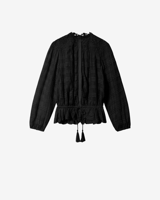 Isabel Marant Black Polly Top