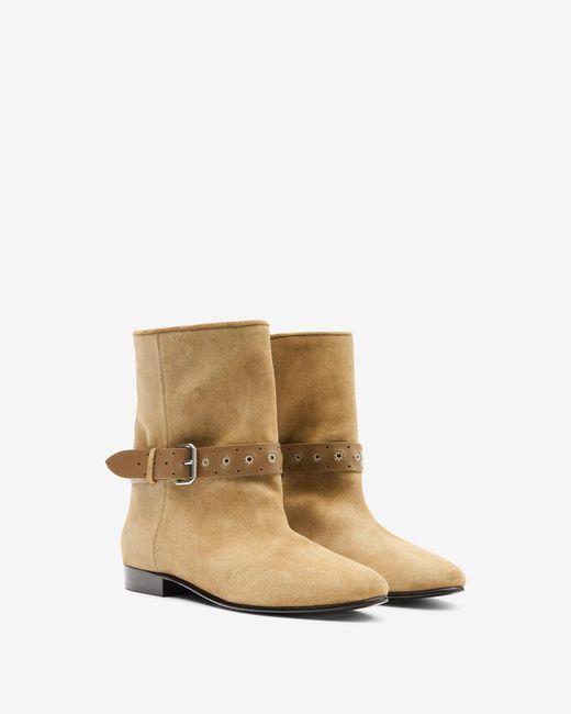 Isabel Marant White Reena Boots
