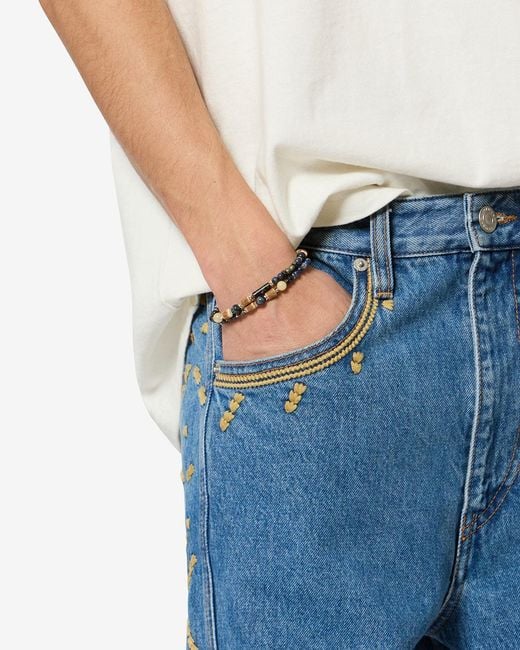 Isabel Marant Blue Lois Bracelet for men