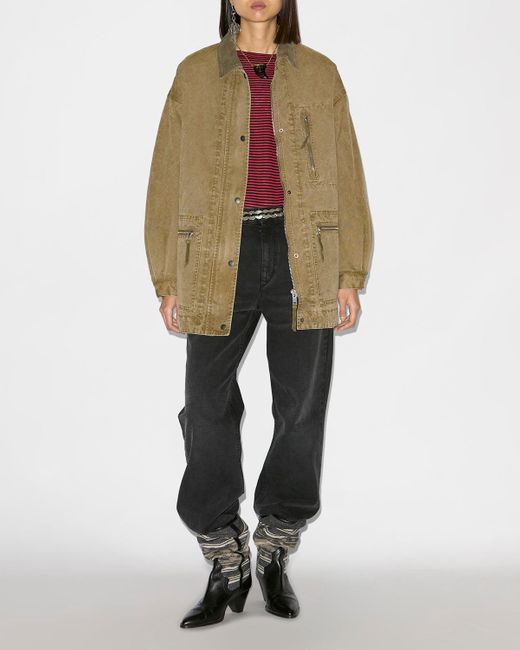 Isabel Marant Green Kimelia Jacket
