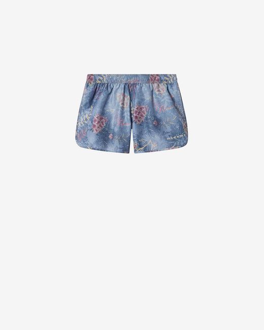 Isabel Marant Blue Vicente Swim Shorts for men