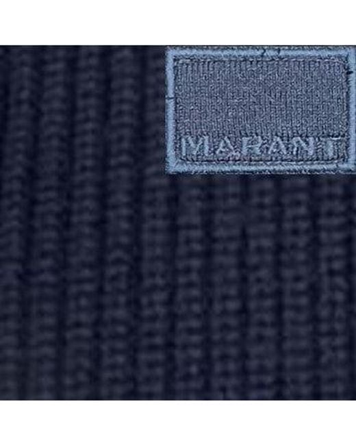 Isabel Marant Black Basile Merinos Wool Sweater for men