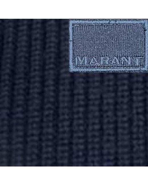 Isabel Marant Black Basile Merinos Wool Sweater for men