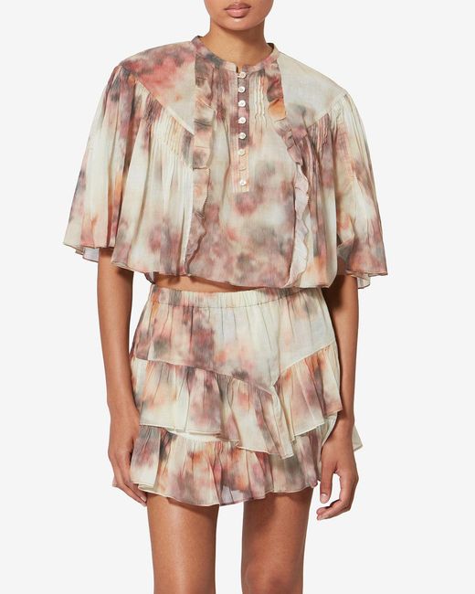 Isabel Marant White Veelia Top