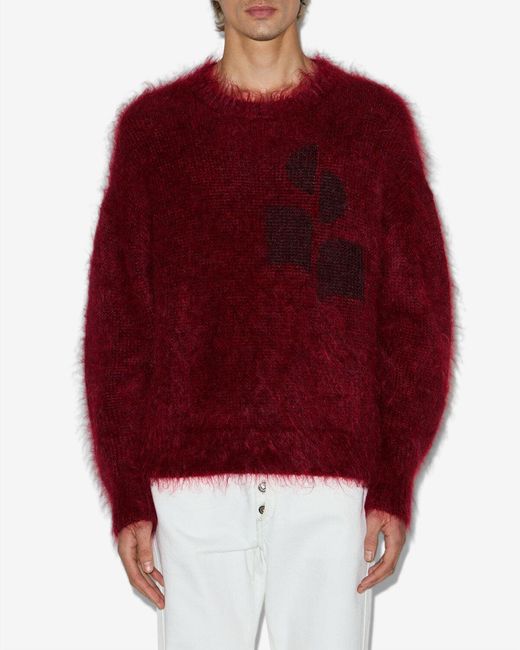 Isabel Marant Red Mirello Sweater for men