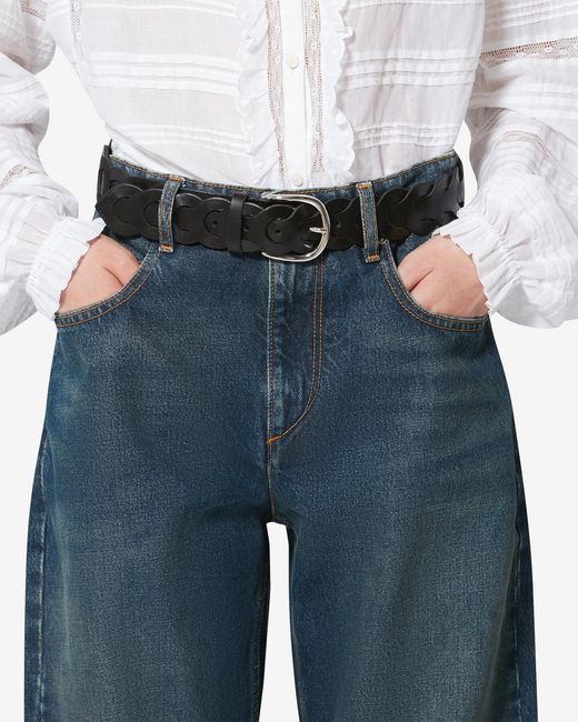 Isabel Marant Black Edena Belt
