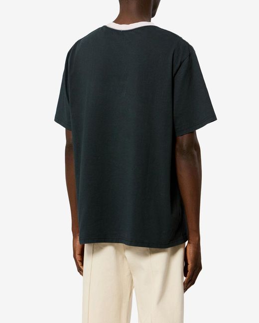 Isabel Marant Black Hiroe Tee Shirt for men