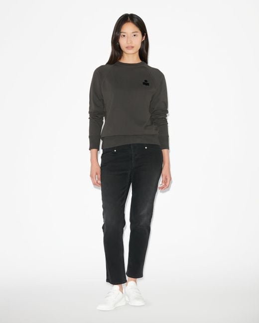 Isabel Marant Gray Milla Sweatshirt