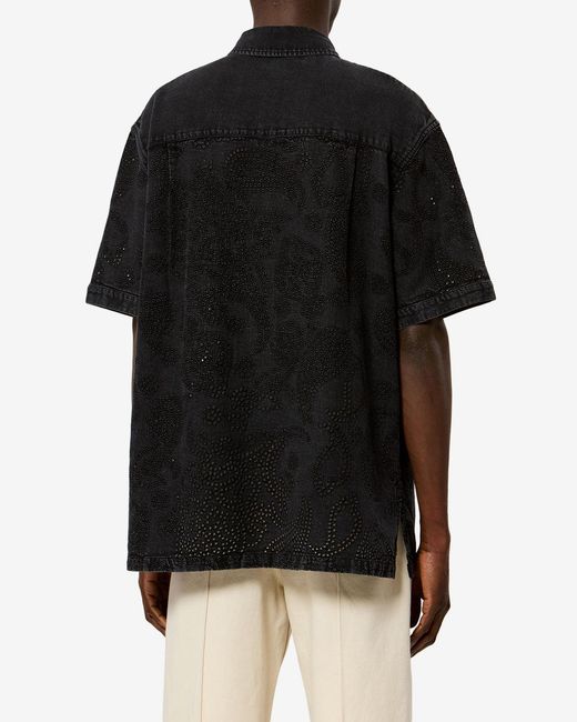 Isabel Marant Black Igwen Shirt for men