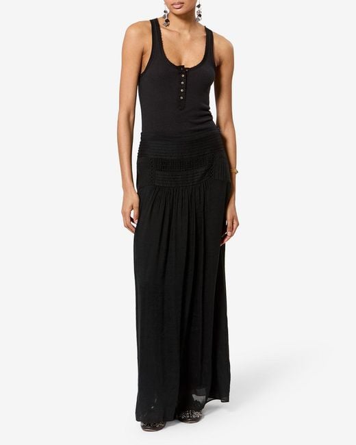 Isabel Marant Black Pylka Skirt