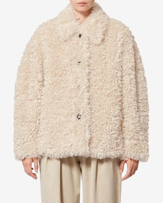 Isabel Marant Natural Tarvey Coat