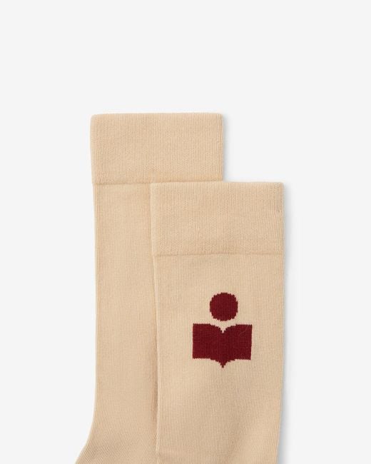Isabel Marant Natural Siloki Socks