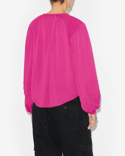 Isabel Marant Pink Lamaya Top