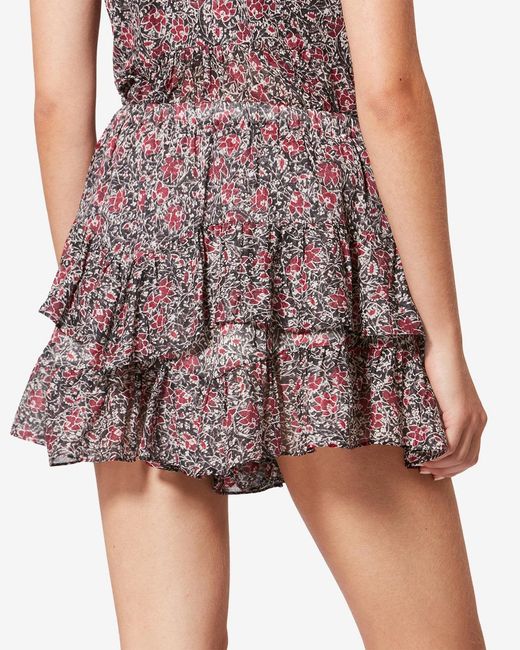 Isabel Marant Red Jocadia Shorts