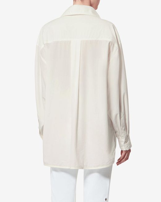 Isabel Marant White Chely Shirt