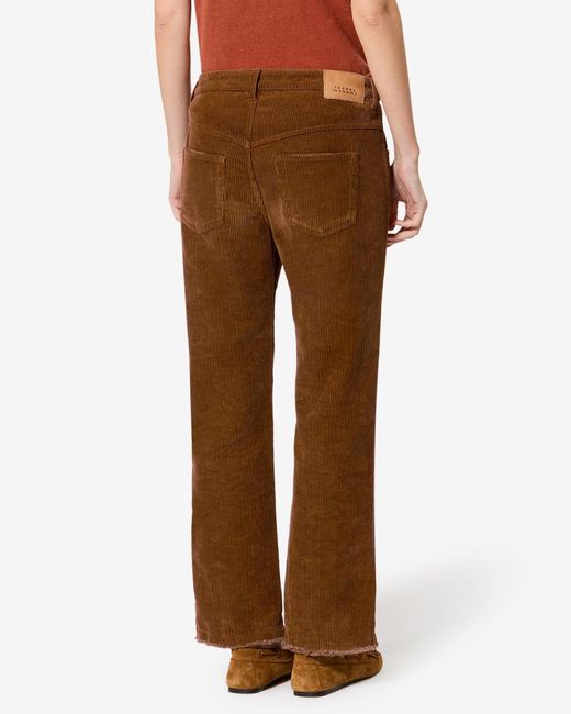 Isabel Marant Brown Ruthie Pants