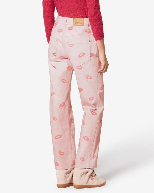 Isabel Marant Pink Brinsa Pants
