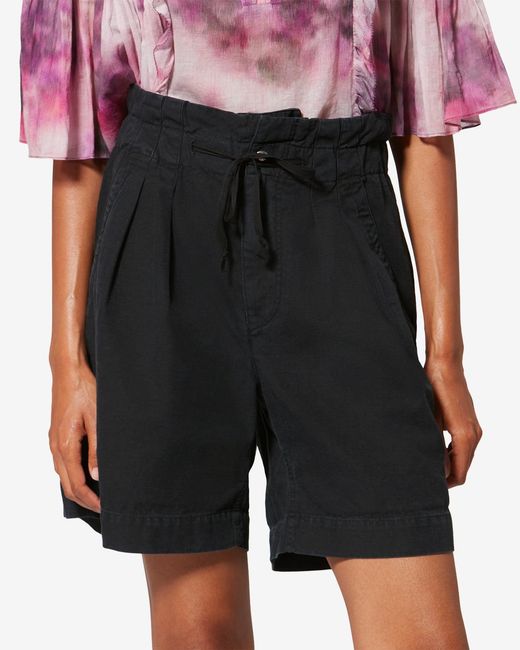 Isabel Marant Black Nirma Shorts