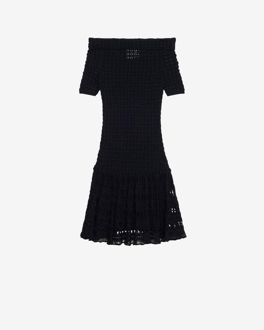 Isabel Marant Black Charlotte Dress