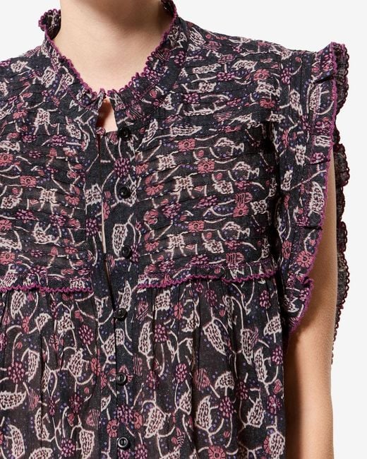 Isabel Marant Multicolor Dersia Top