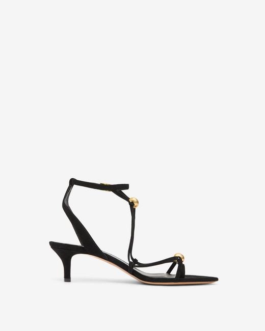 Isabel Marant White Olya Sandals