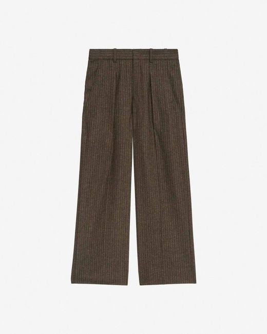 Isabel Marant Brown Lisetta Pants