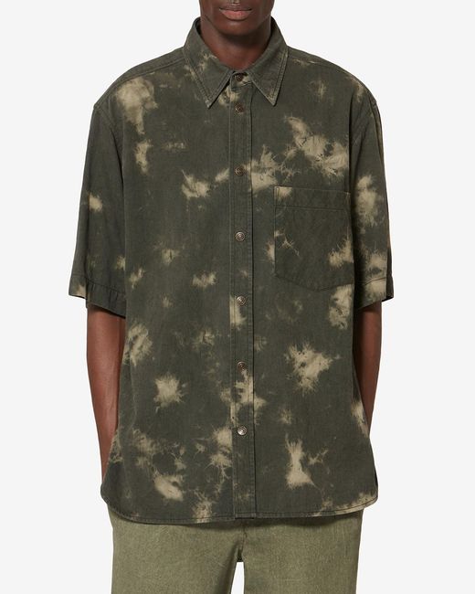 Isabel Marant Green Tabilio Shirt for men