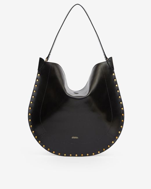 Isabel Marant Black Oskan Hobo Soft Bag