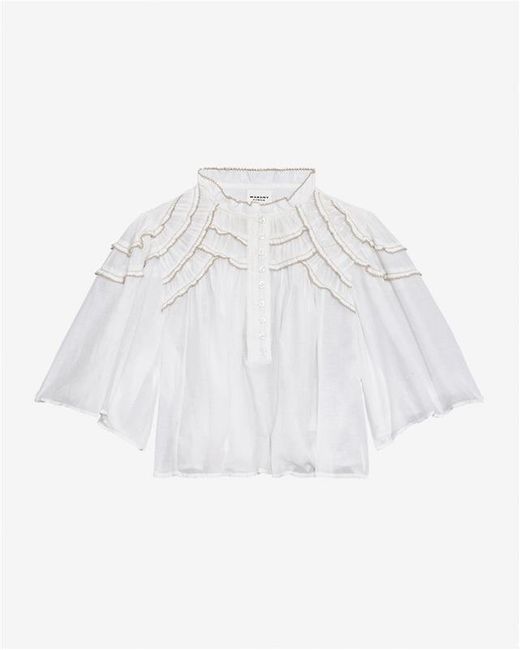 Top Carmen di Isabel Marant in White