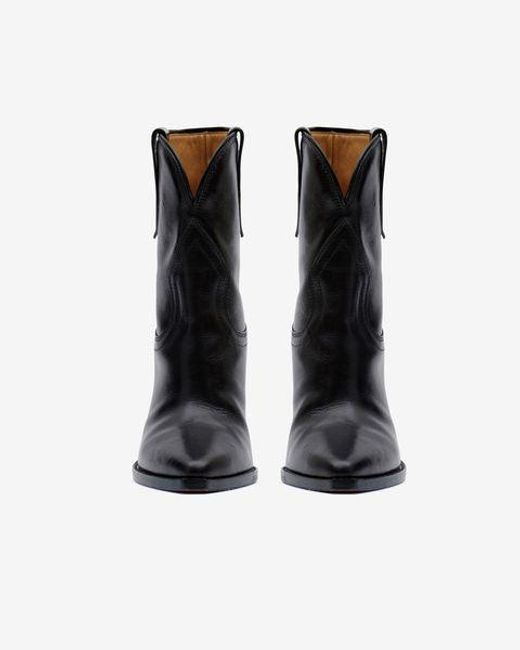 Isabel Marant Black Leyane Ankle Boots