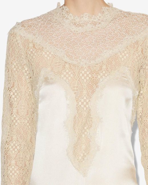 Abito Dolores di Isabel Marant in White