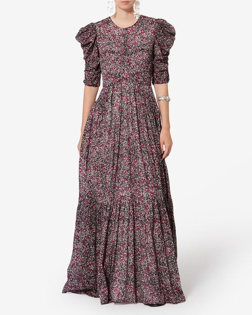 Isabel Marant Purple Sichellia Dress